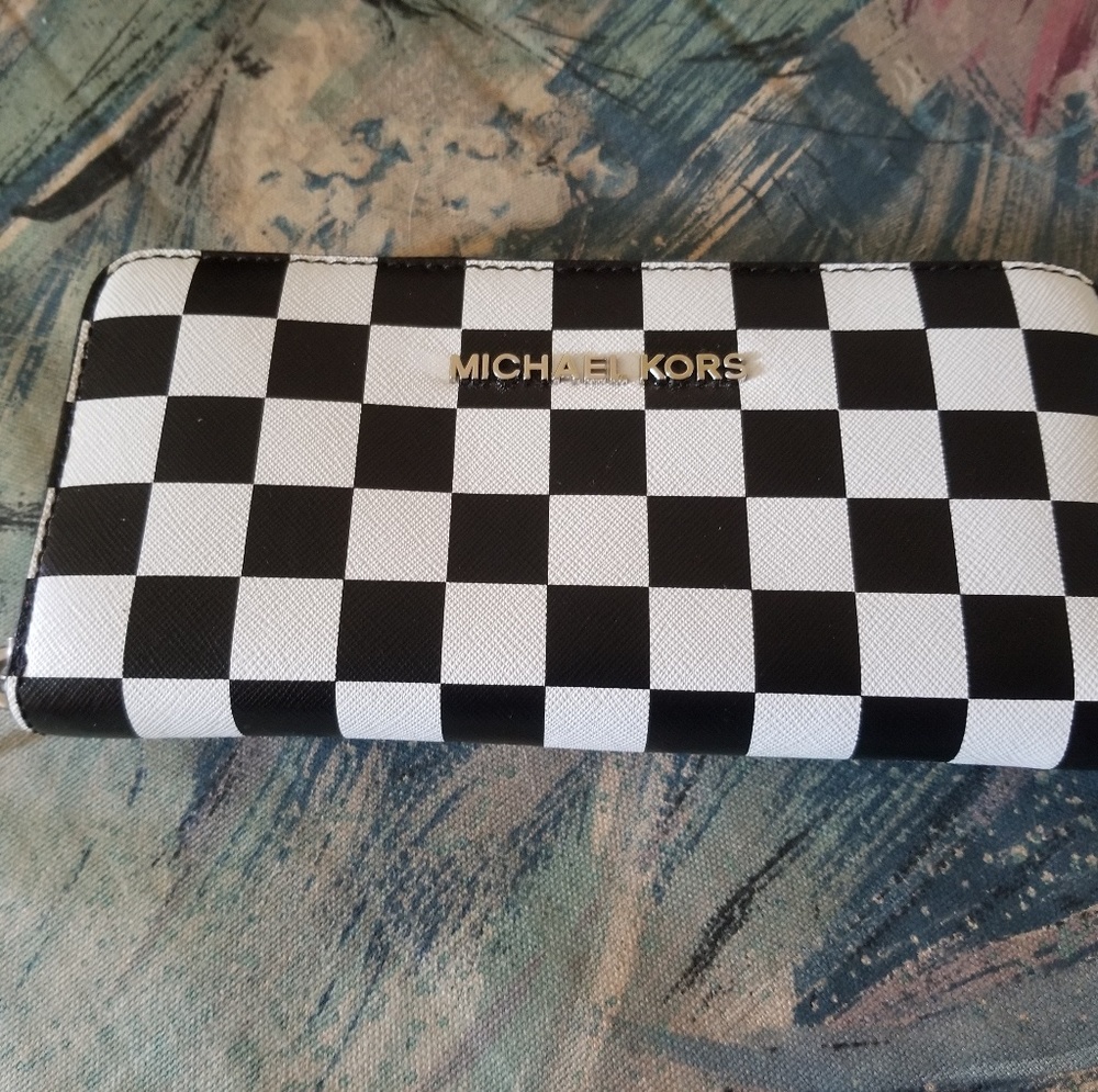 Michael Kors Checkerboard Wallet